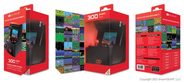 Retro Arcade Machine X Play 300 Classic Games Anywhere