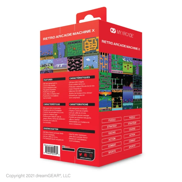 Retro Arcade Machine X Play 300 Classic Games Anywhere