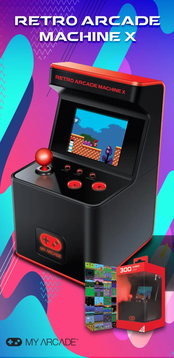 Retro Arcade Machine X Play 300 Classic Games Anywhere