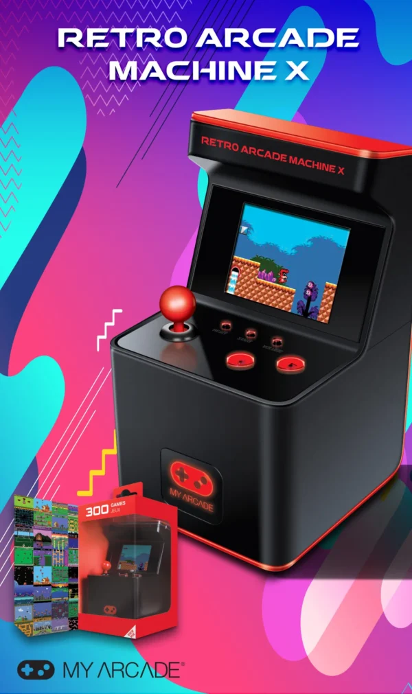 Retro Arcade Machine X Play 300 Classic Games Anywhere