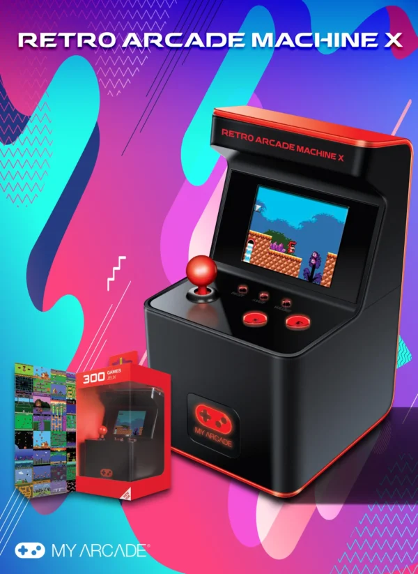 Retro Arcade Machine X Play 300 Classic Games Anywhere