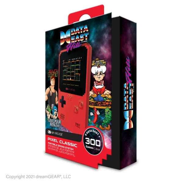Pixel Classic Data East Hits 308 Game Portable Arcade