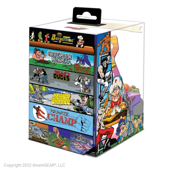 3.7" Data East Hits Ultra Compact Portable Pico Arcade 108 Games