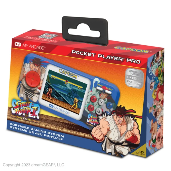 2.75" Street Fighter 2 Hand Held Pocket Player Pro Portable Arcade Game