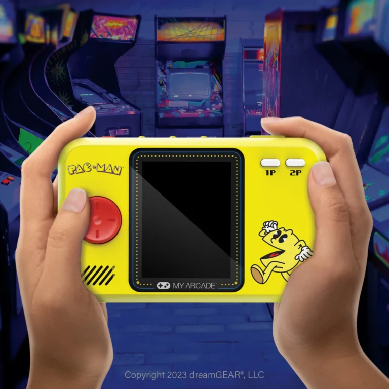 Pac Man Pocket Arcade Game Player Pro
