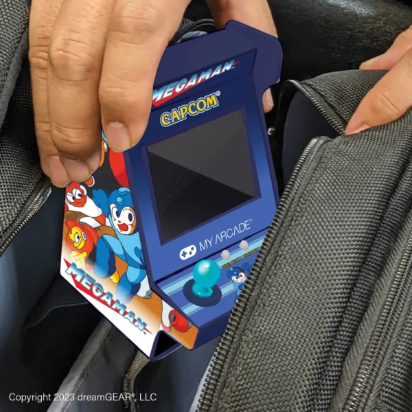 3.7" Capcom Mega Man Ultra Compact Portable Pico Arcade Game