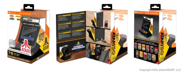 4.8" Atari Portable Nano Player Pro Arcade Play 75 Video Games Anywhere