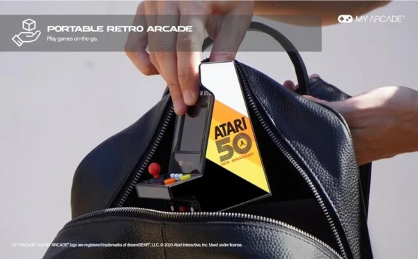 4.8" Atari Portable Nano Player Pro Arcade Play 75 Video Games Anywhere