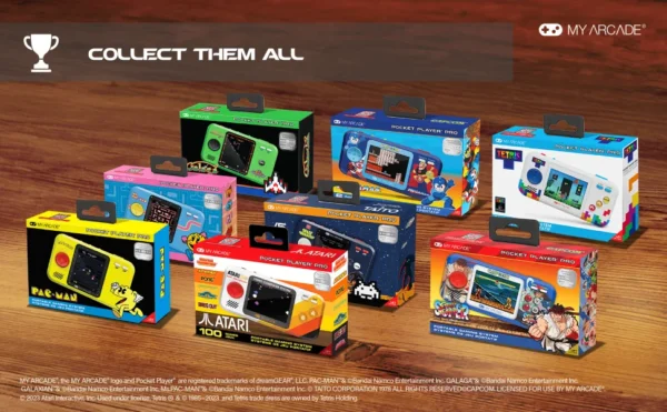 2.75" Pac Man Hand Held Pocket Player Pro Portable Arcade Game